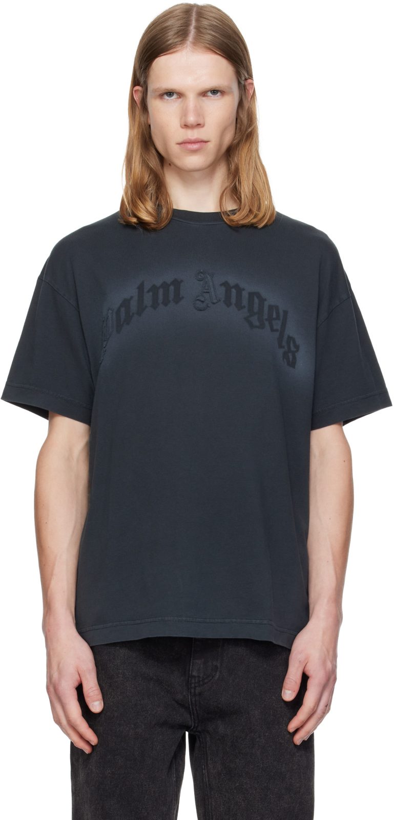 Black Patch Regular T-shirt 262695M213009