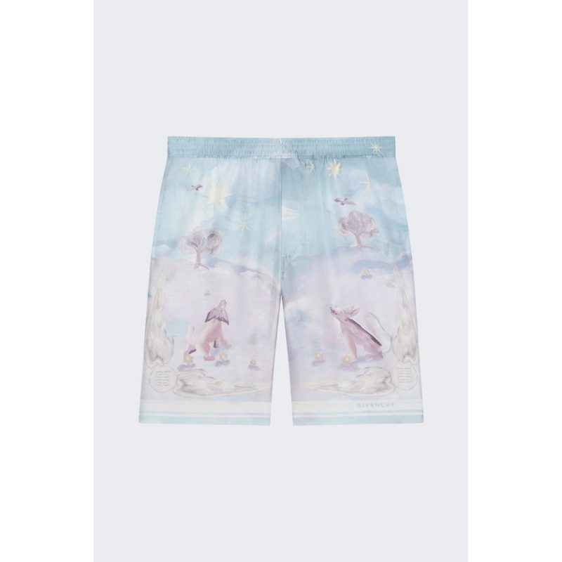 Tailored Jogger Shorts Multicolored_Multi-Color