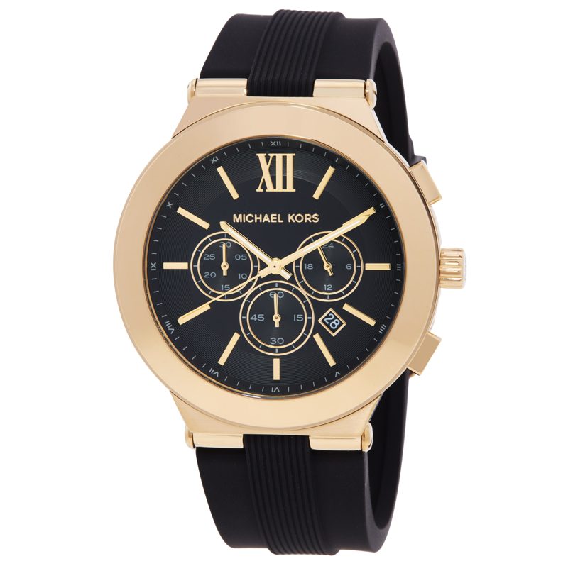 Michael Kors Oversized Billie Chronograph Quartz Black Dial Mens Watch MK9253
