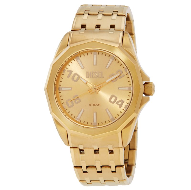 Stinger Quartz Gold Dial Mens Watch DZ2239