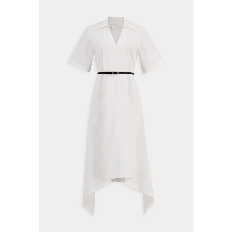 Long Voyou Dress White_White