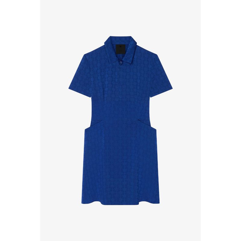 Polo Dress Saphir Blue_Blue