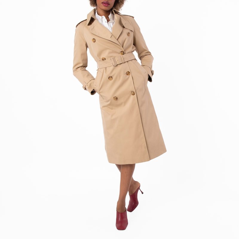 Monogram Motif WAT[ERL]OO Trench Coat_Honey