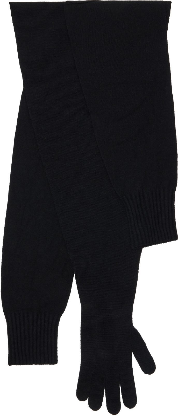 Black November Sleeves Collection Stole Scarf 261809F028003