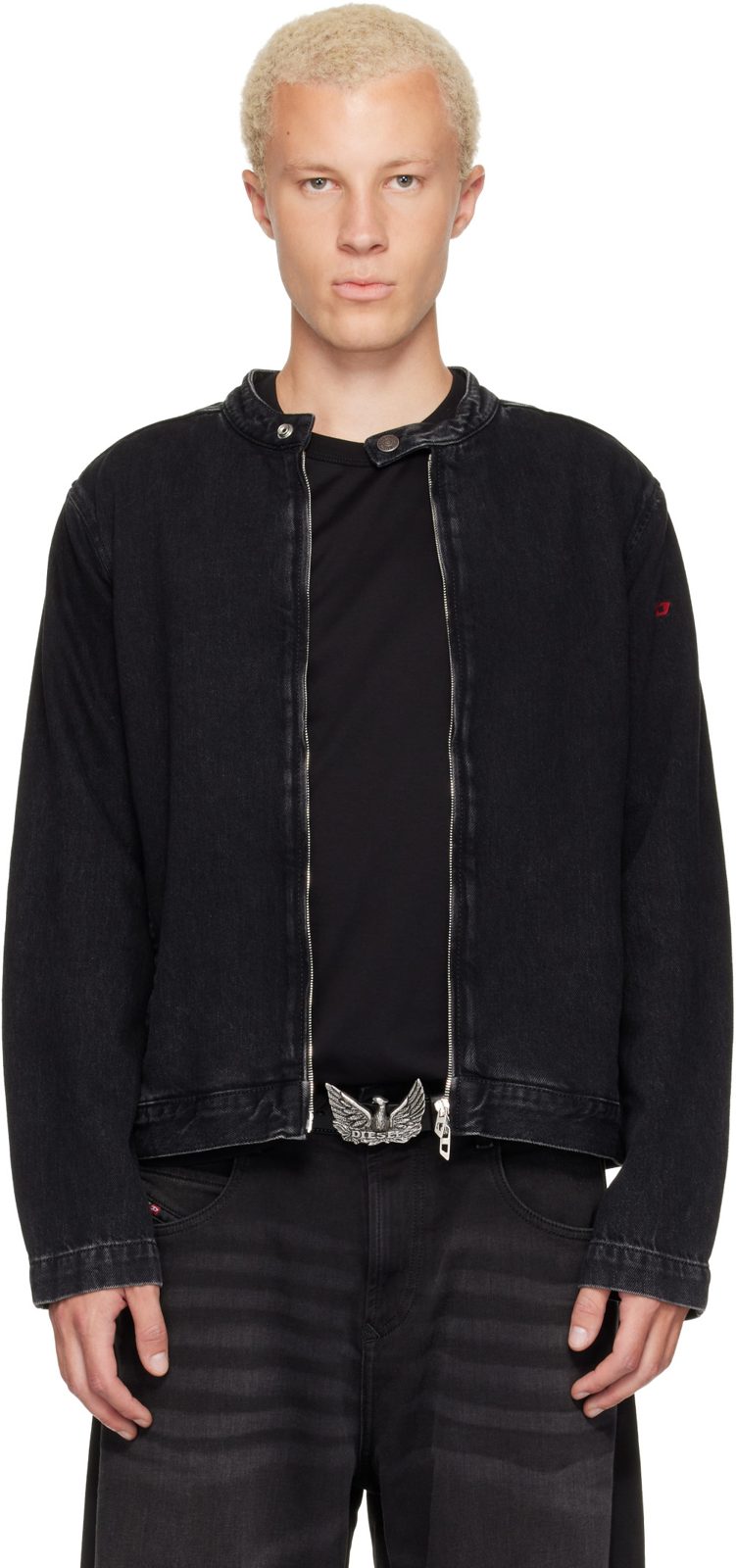 Black D-Glory Denim Jacket 262001M177009