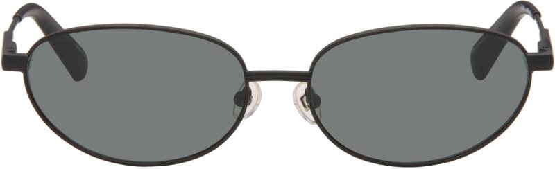 Black Linda Farrow Edition The Alba Sunglasses 262553M134000