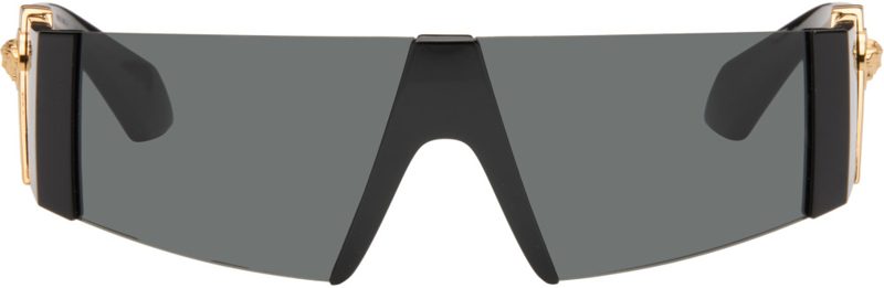 Black Edge Mask Sunglasses 262404M134002