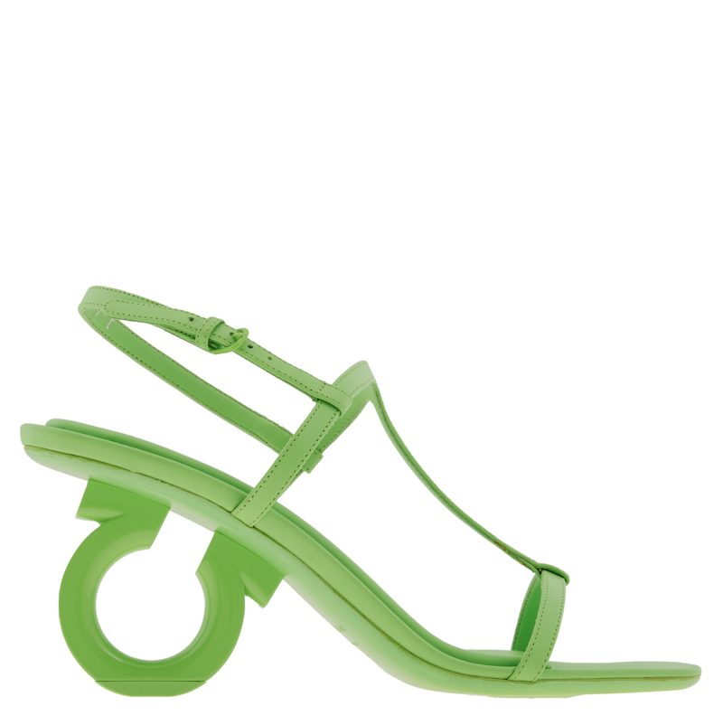 Elina Gancini Heel Sandals_Endive