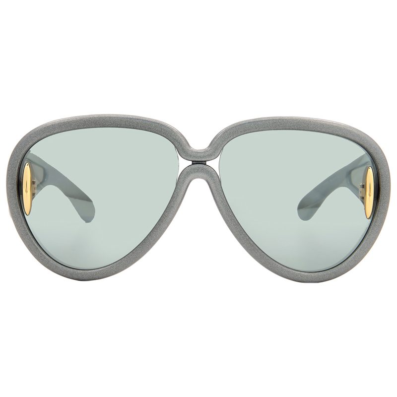 Blue Mirror Pilot Unisex Sunglasses LW40132I 05X 65