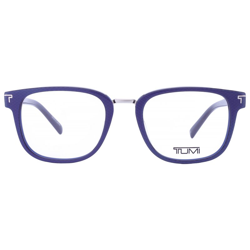 Tumi Demo Square Unisex Eyeglasses VTU013 03LW 50