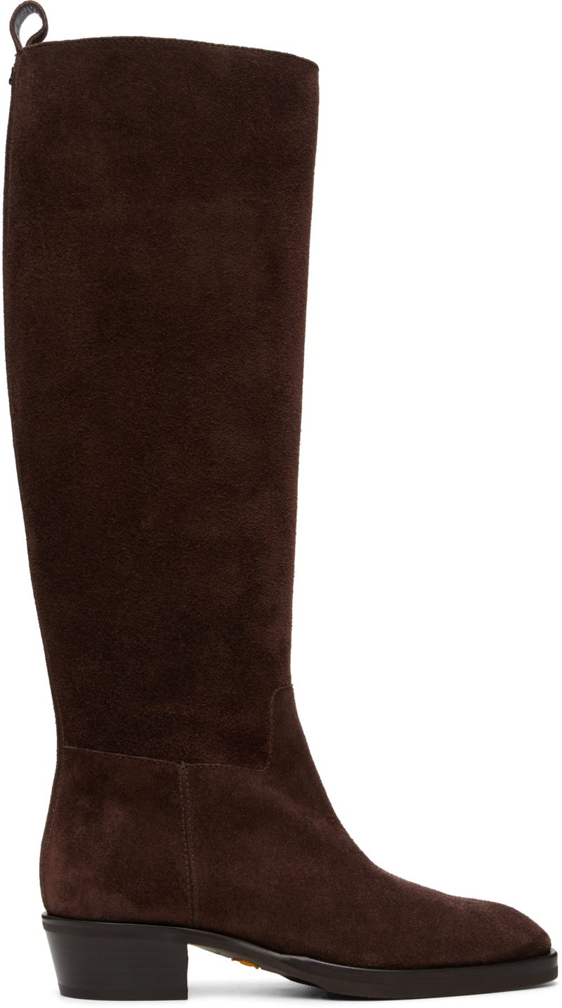 Brown Mave 45 Knee Boots 262528F115004