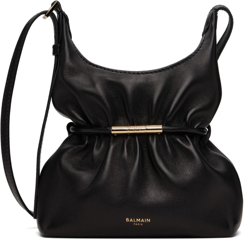Black Sphynx Mini Smooth Leather Bag 262251F048011