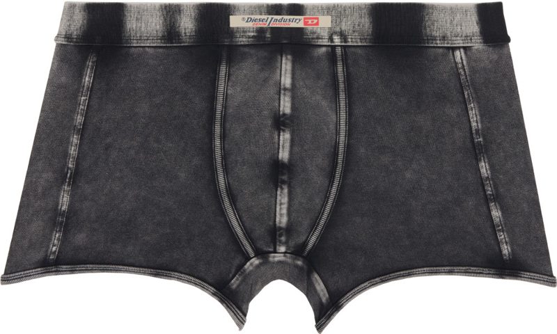 Black Denim-Effect Boxer Briefs 262001M216001