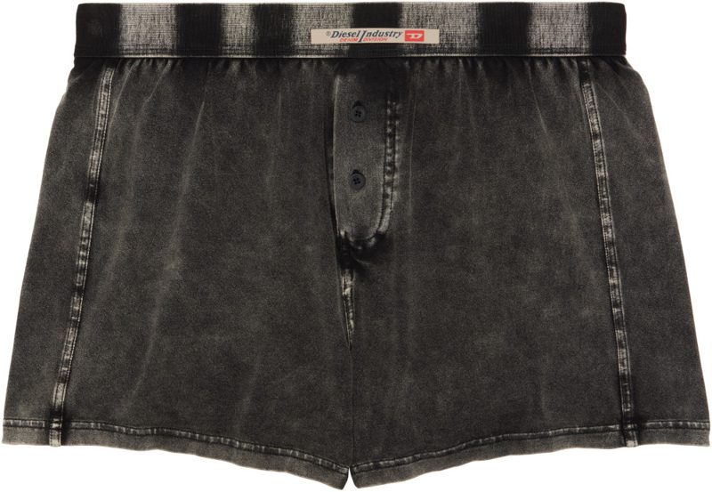Black Denim-Effect Boxers 262001M216000