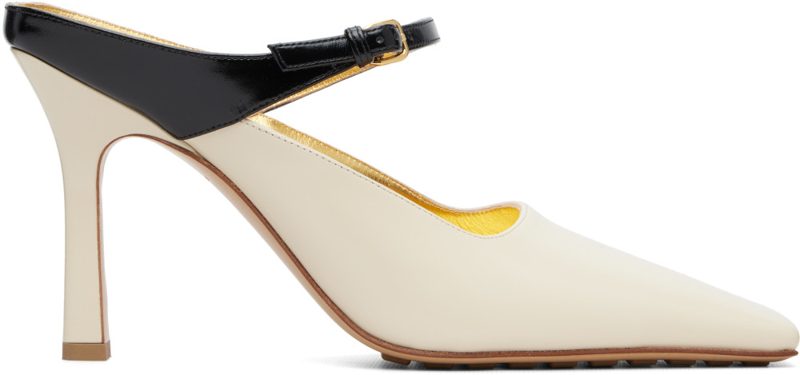 오프화이트 & Black Andrea Heels 262798F122002