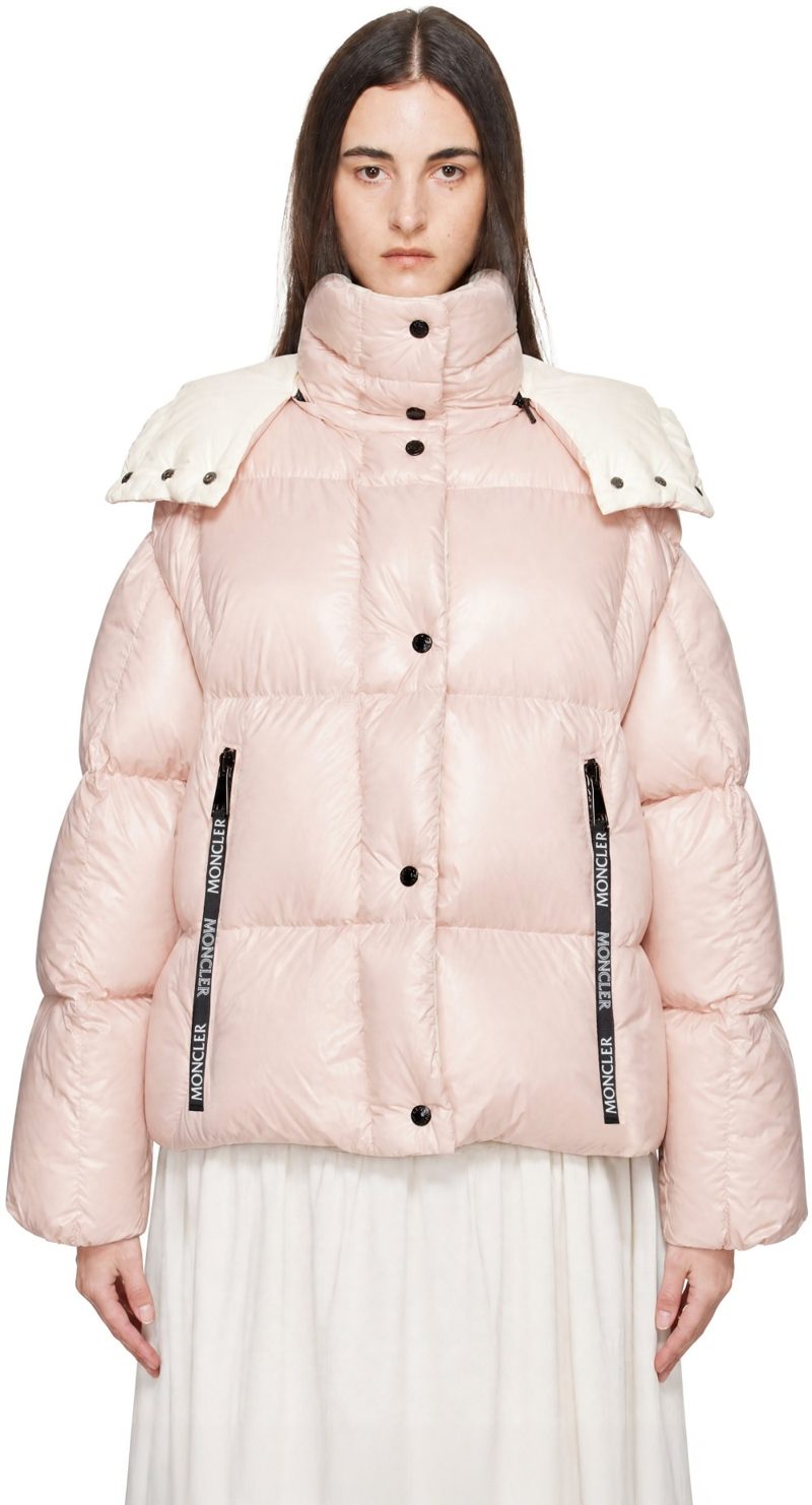 Pink Parana Down Jacket 262111F061008