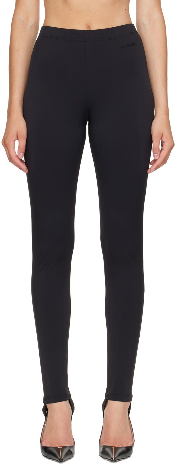 Black Push-Up Leggings 262669F085003