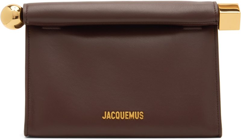 Brown The Rond Carre Clutch 262553F044000