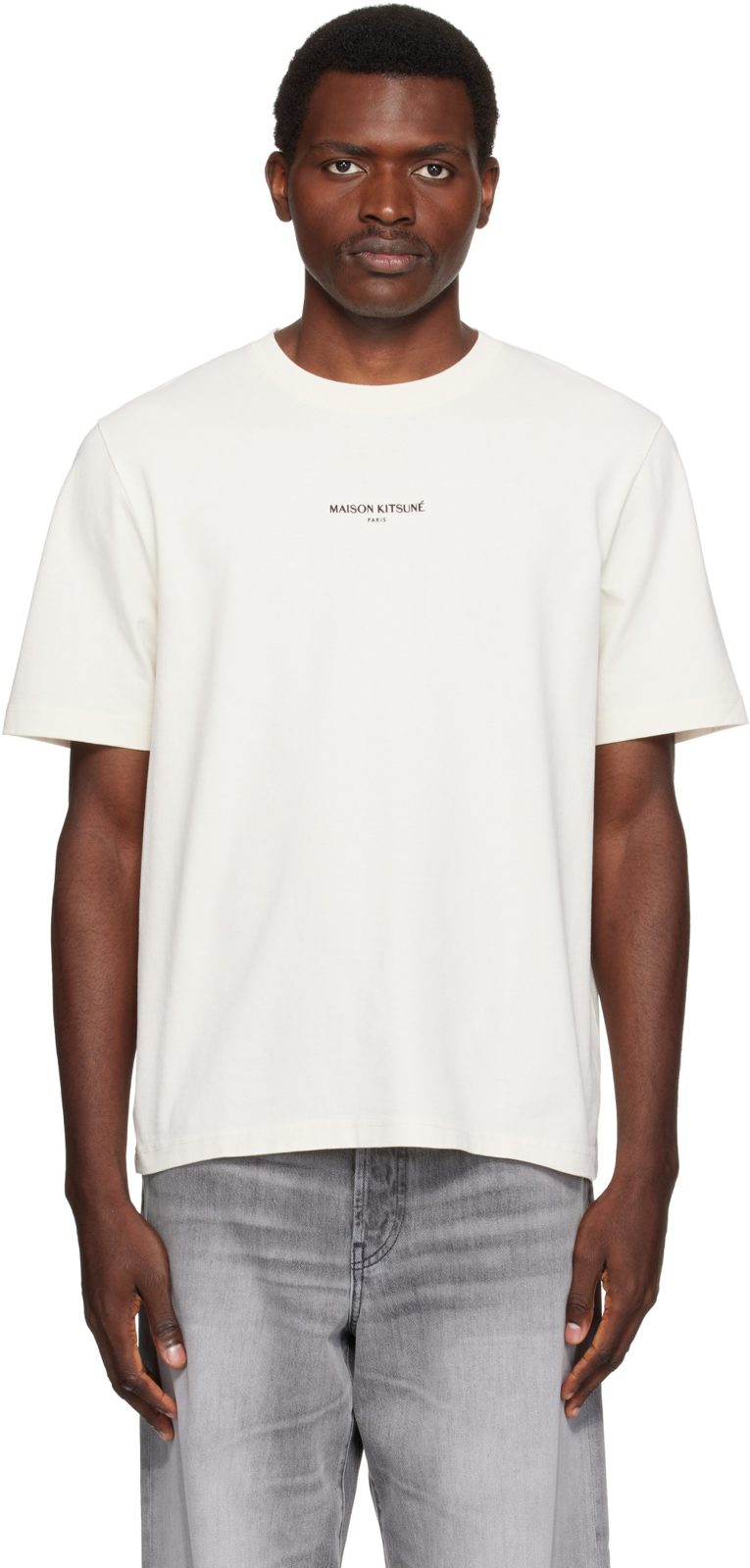Maison Kitsune Paris Comfort T-shirt 262389M213036