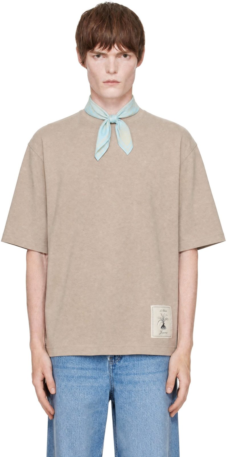 Taupe Le Torneo T-shirt 262553M213004