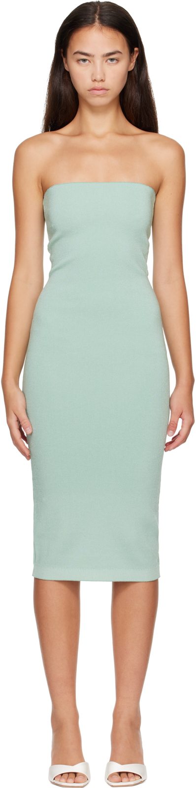 Green The Sera knit Midi Dress 262553F052004