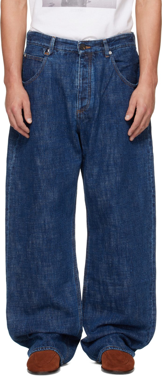 Blue The de-Nimes Tempo Jeans 262553M186003