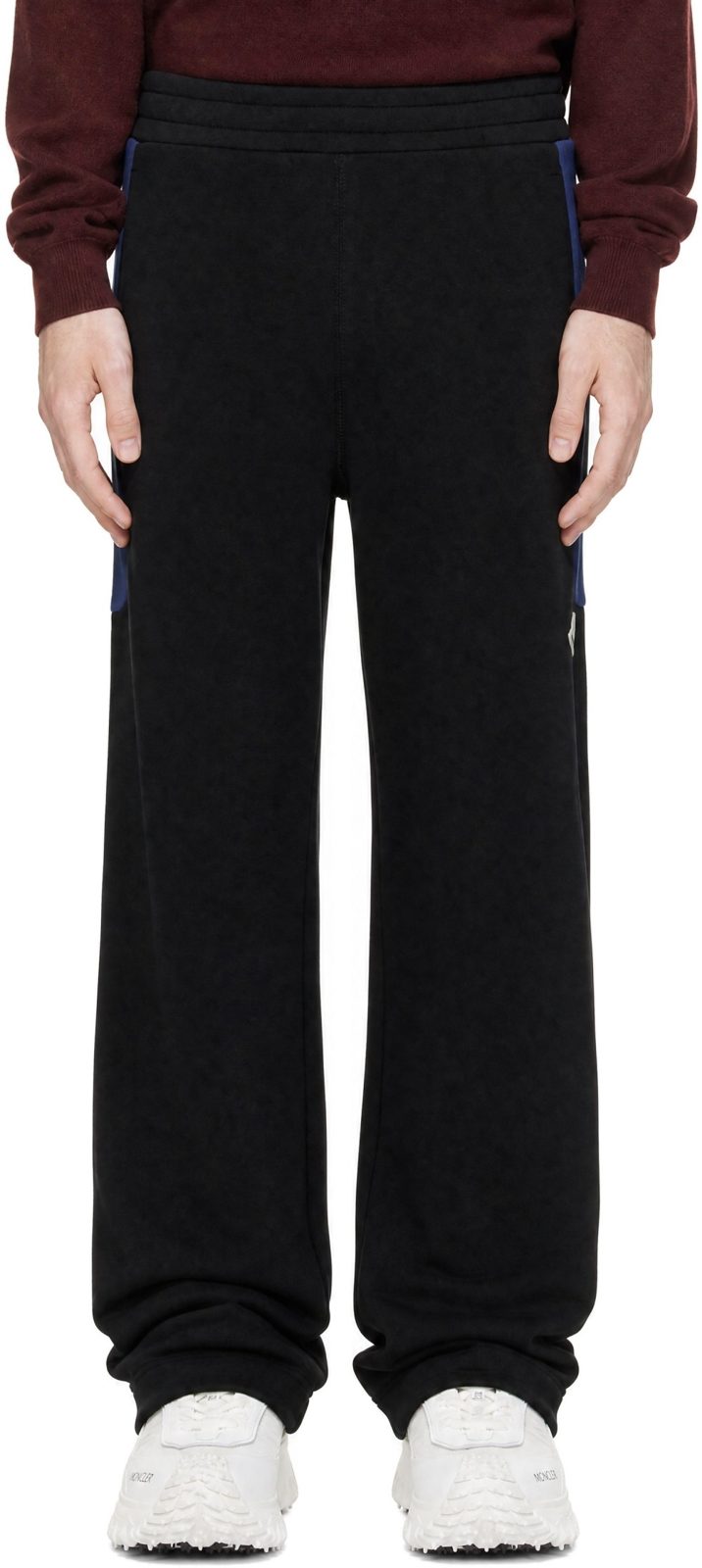 Black & Blue Sweatpants 262111M190004
