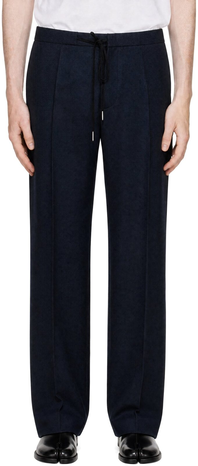 Navy Minimal Trousers 262168M191007