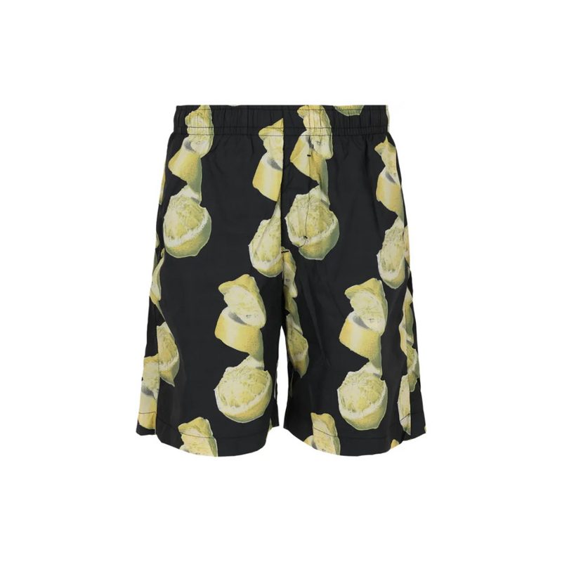 Plage Long Swimshorts Black/Yellow_Yellow