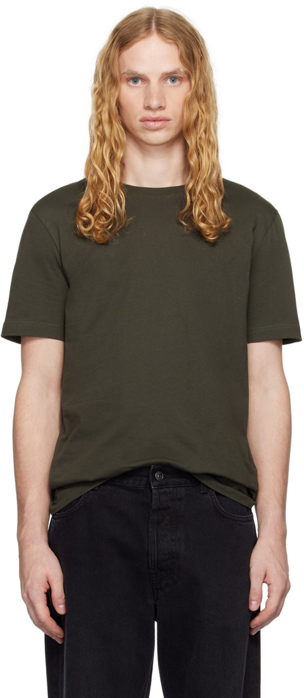 The Row Khaki Luke T-shirt 242359M213037