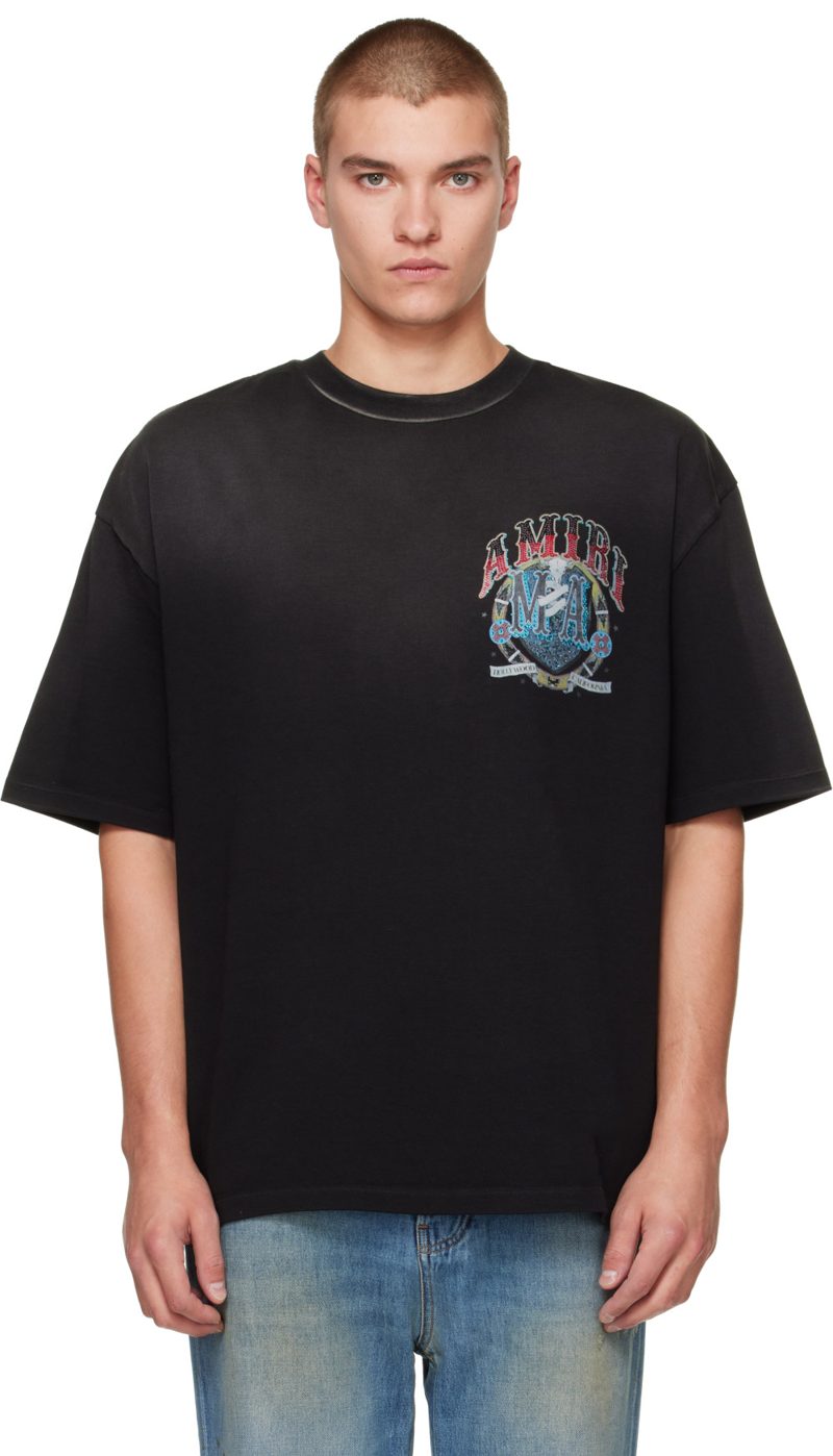 Black Crystal [아미리] Hollywood T-shirt 262886M213053