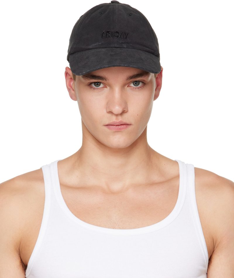 Black Friday Distressed Cap 262669M139015