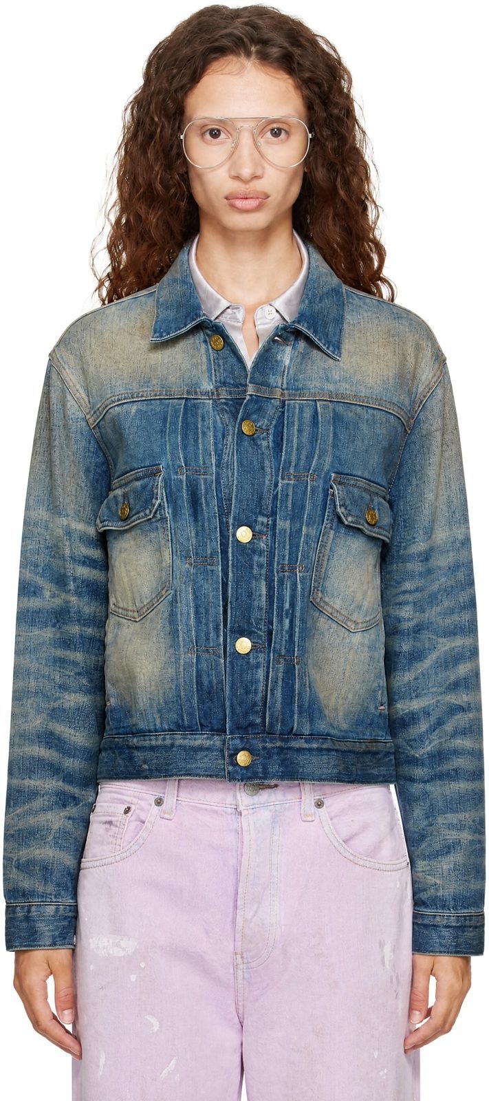 Blue Ryker U Denim Jacket 262129F060004