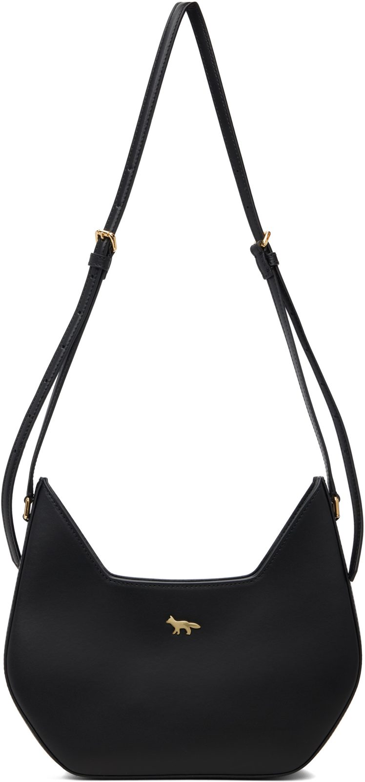 Maison Kitsune Black Inare Bag 262389F048002
