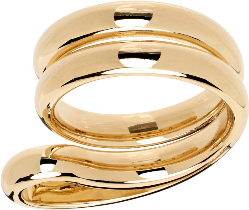 Gold Frills Ring 242798F024005