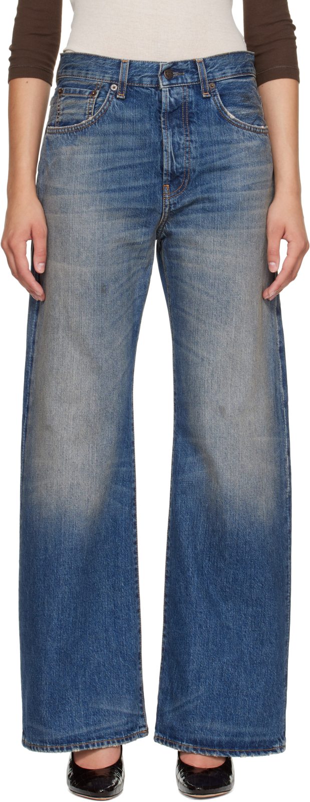 Blue 2021F Regular Fit Jeans 262129F069023