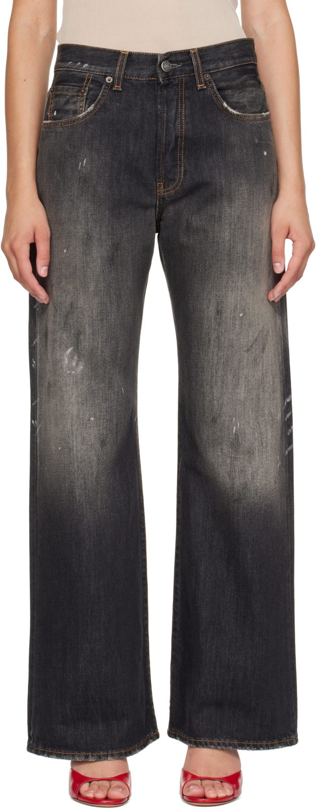 Black 2021F Regular Fit Jeans 262129F069035
