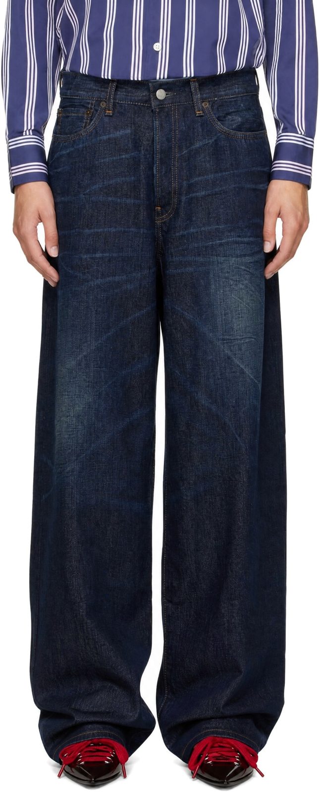 Blue 1981 Loose Fit Jeans 262129F069008