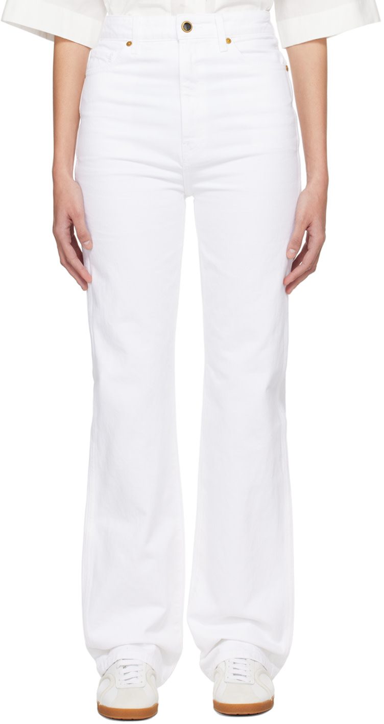 White The Danielle Jeans 242914F069001