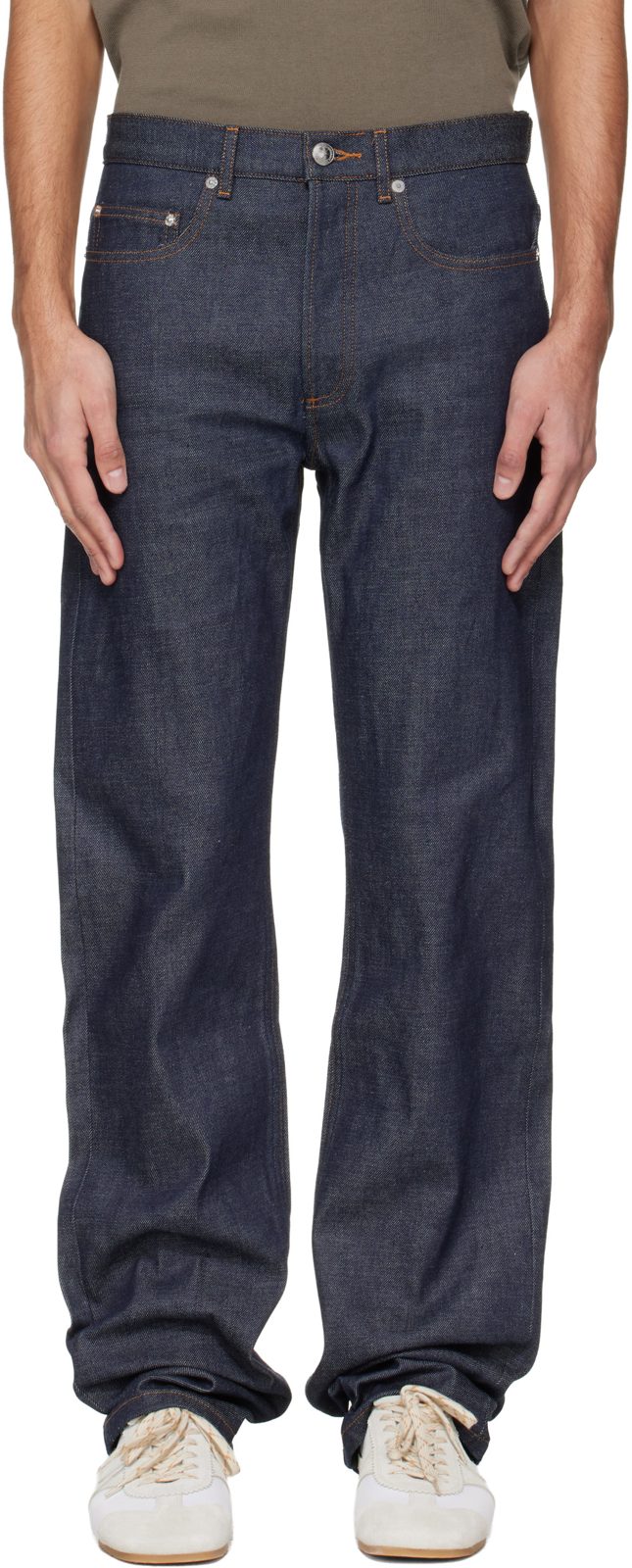 Navy Rescue Jeans 261252M186024