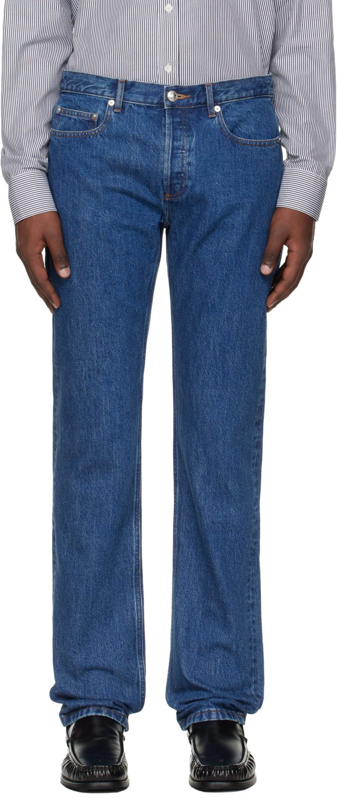 Blue New Standard Jeans 261252M186008