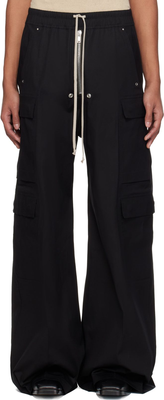 Black Temple Cargobelas Cargo Pants 261232M188025