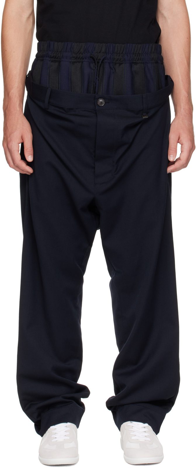 Navy Builder Trousers 262314M191006