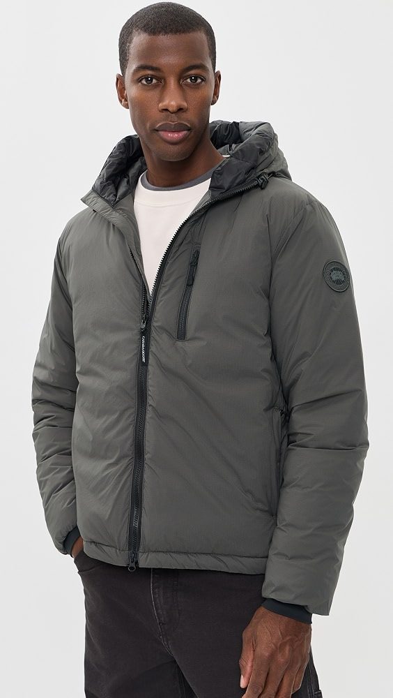Lodge Hooded Jacket_Khaki Haze
