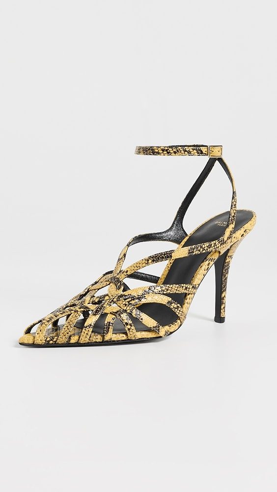Sandal Cage Heels_Mimosa