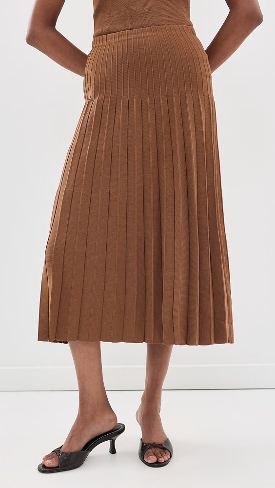 STAUD Lena Skirt_Cigar