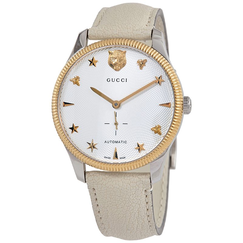 G-Timeless Automatic Silver Dial Mens Watch YA126348
