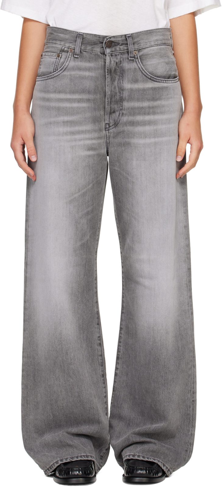 Gray 2021F Regular Fit Jeans 262129F069029