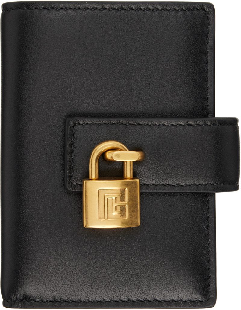 Black Pulse Leather Wallet 261251M164001