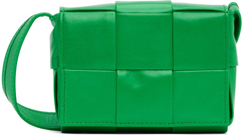 Green Candy Cassette Bag 222798M170071